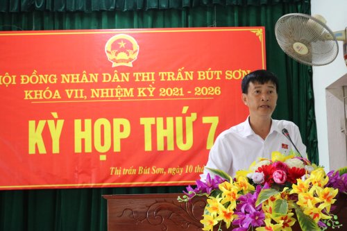 2. đồng chí Lê Hồng Hải - PCT HĐND TT thông qua chương trình kỳ họp thứ VII.jpg